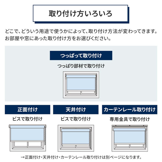 取り付け方いろいろ