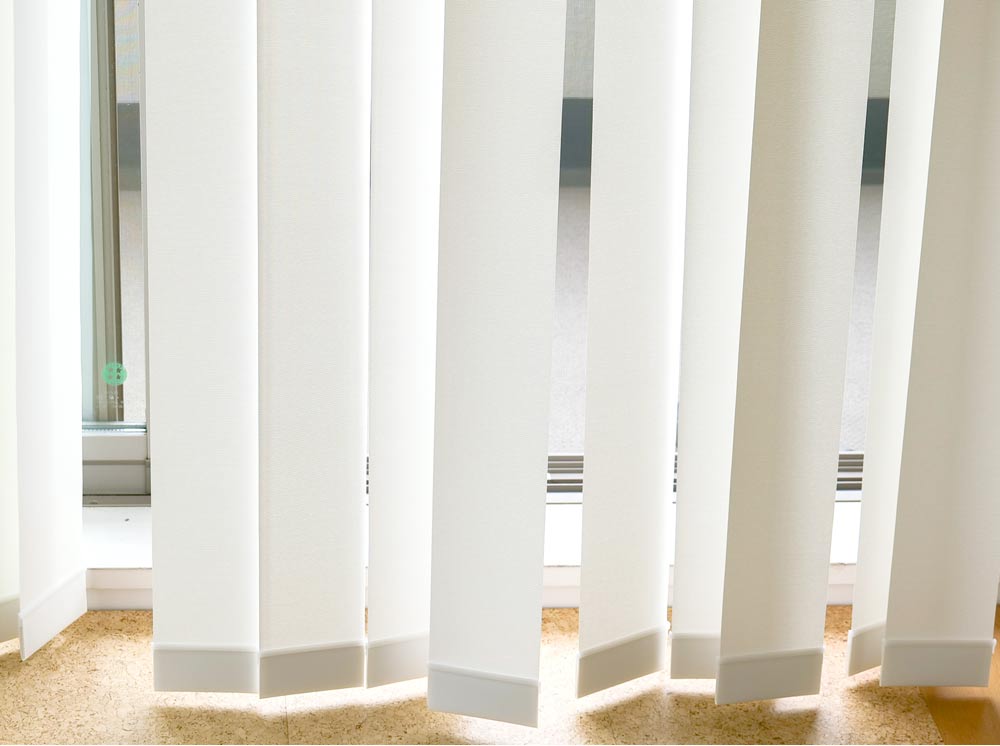 バーチカルブラインド ボトムコードなし