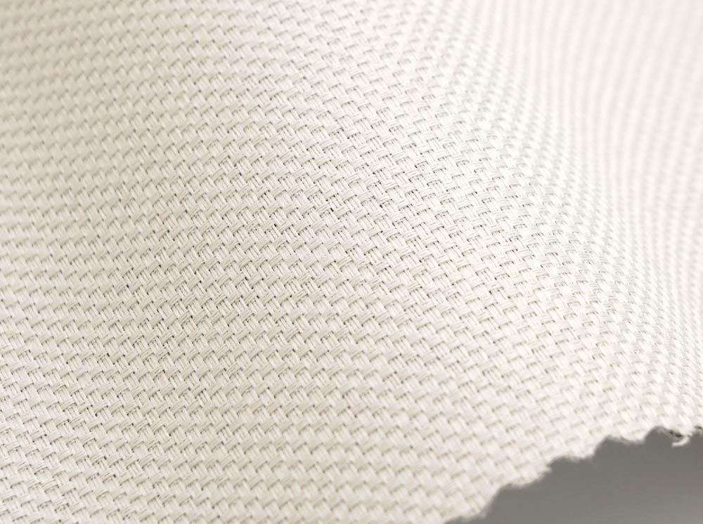 バーチカルブラインド遮光 生地の質感