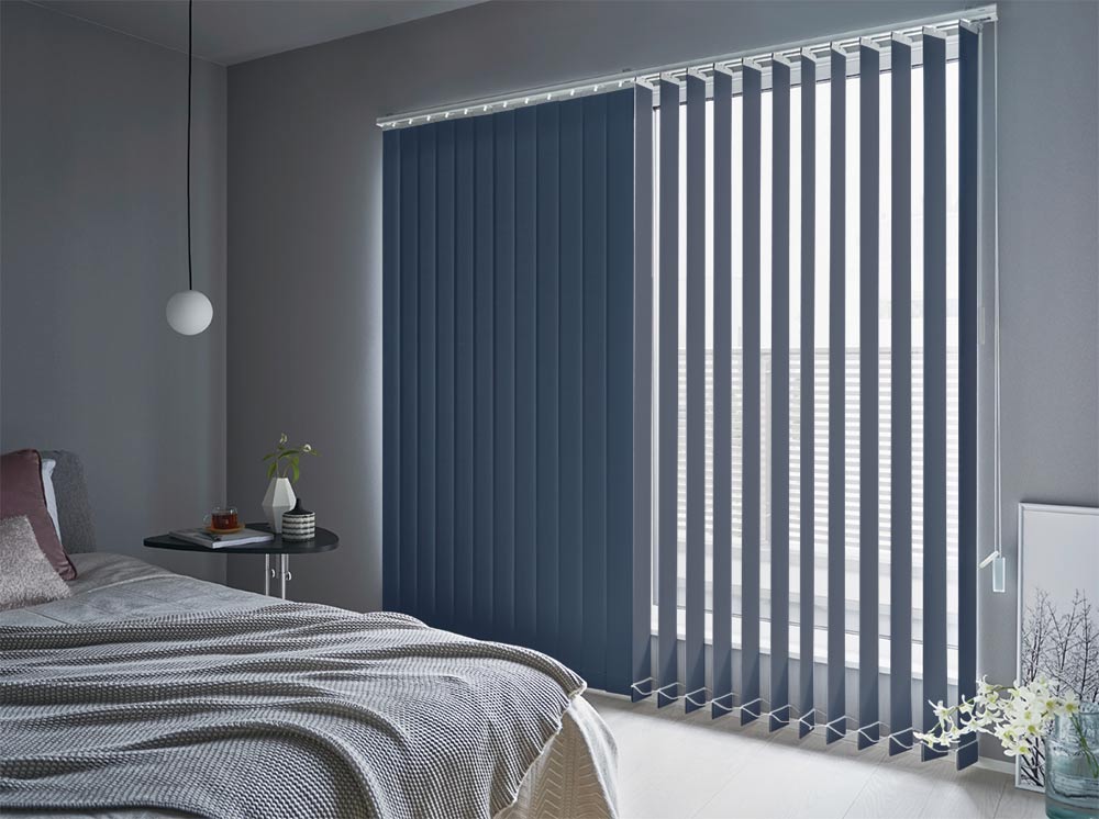 バーチカルブラインド遮光 施工画像