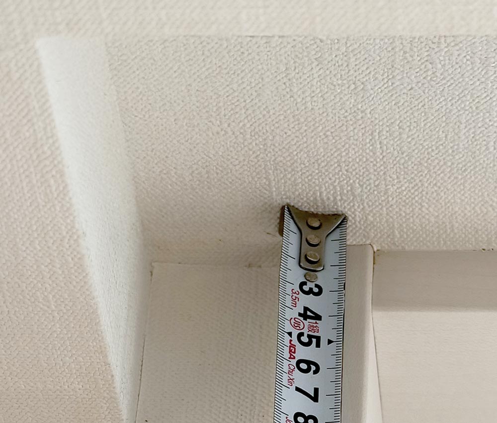 バーチカルブライン サイズの測り方 カーテンボックス内に取り付ける 高さ