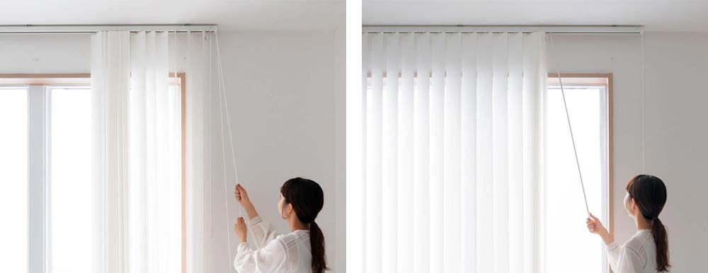 バーチカルブラインド　メリット