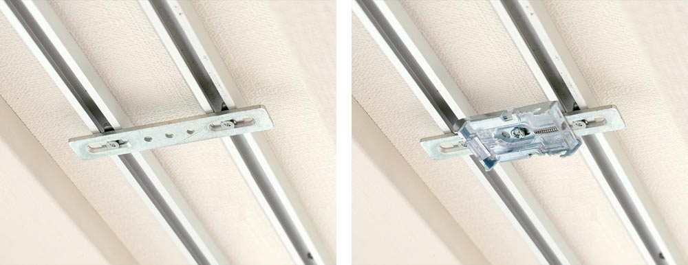 バーチカルブラインド カーテンレール取り付け