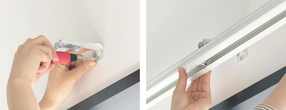 バーチカルブラインド 天井付け