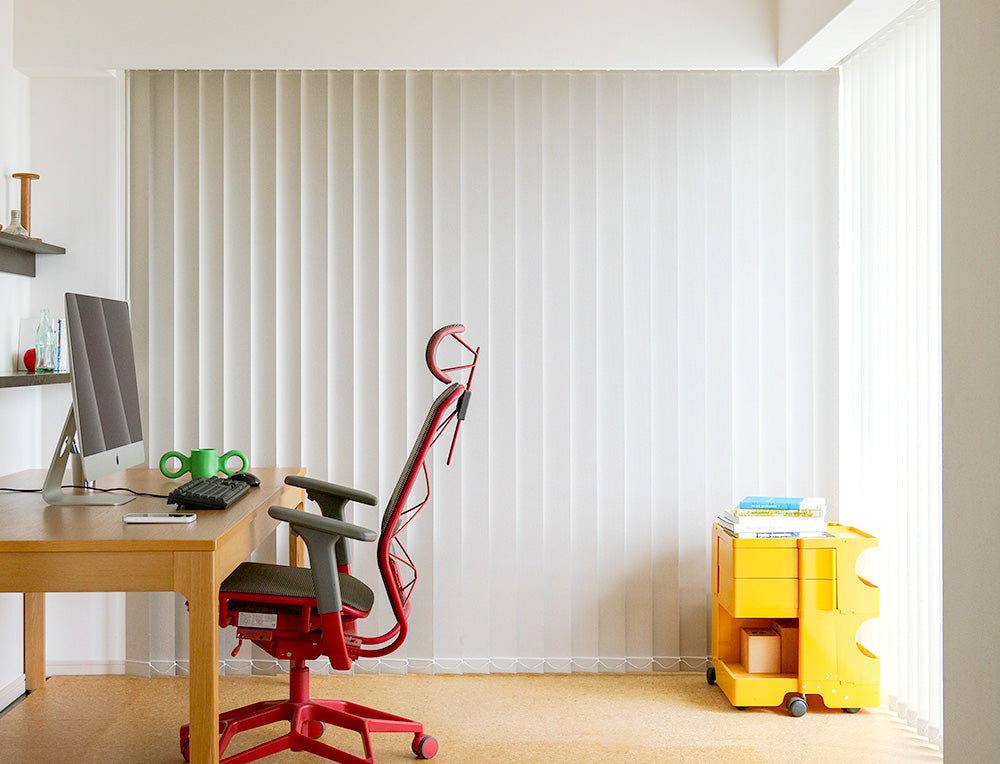 バーチカルブラインド　正面付け