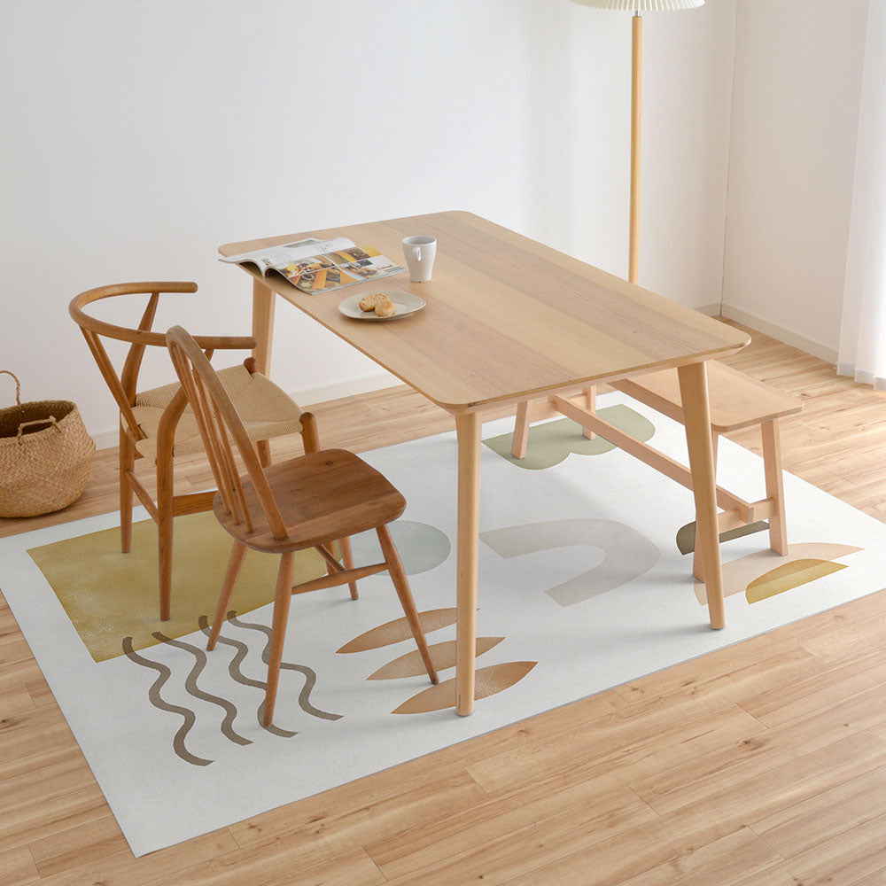 拭けるラグ 「Sheete me ! (シーテミー)」 150cm×220cm Mountain