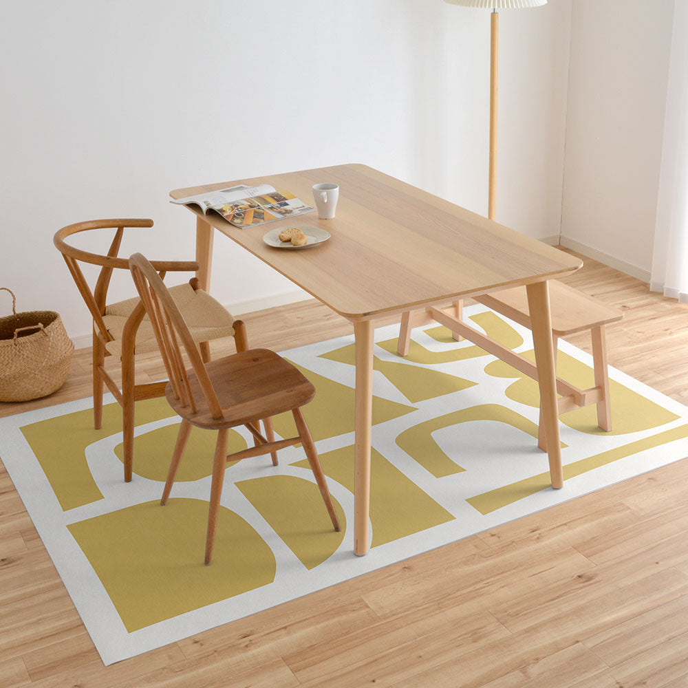 拭けるラグ 「Sheete me ! (シーテミー)」 150cm×220cm Akari