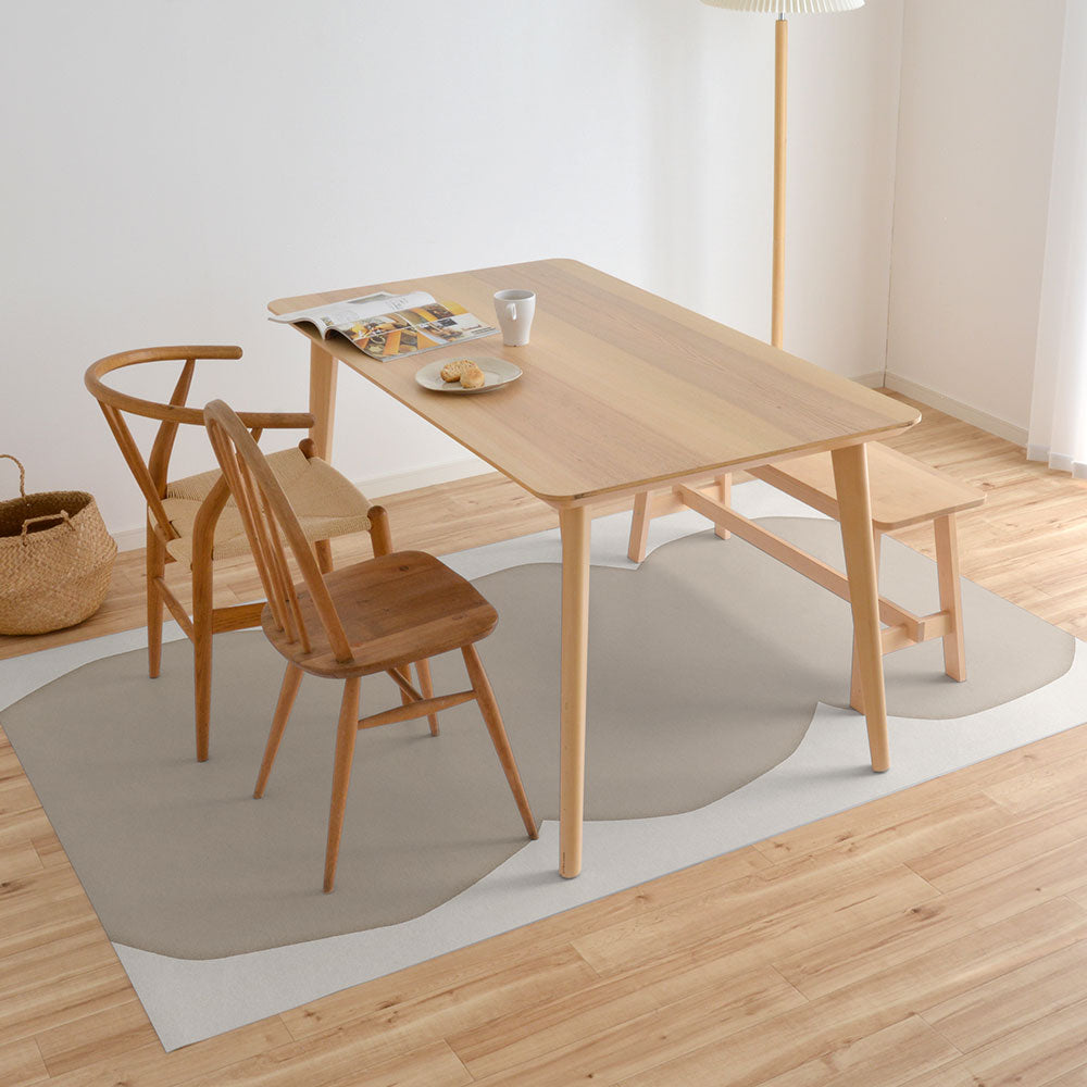 拭けるラグ 「Sheete me ! (シーテミー)」 150cm×220cm Calm