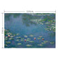 150cm×220cm モネ Water Lilies