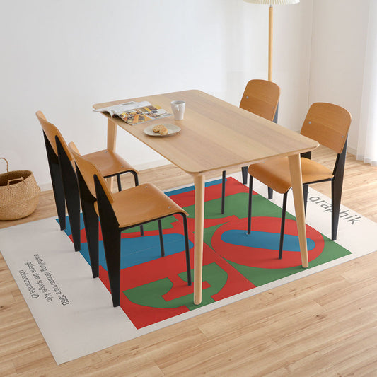 拭けるラグ 「Sheete me ! (シーテミー)」 150cm×220cm Love. Neue graphik