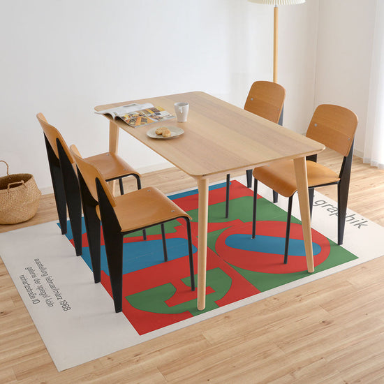 拭けるラグ 「Sheete me ! (シーテミー)」 150cm×220cm Love. Neue graphik