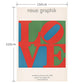 150cm×220cm Love. Neue graphik