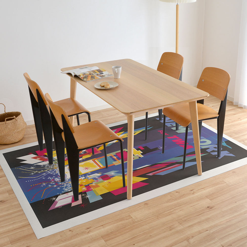 拭けるラグ 「Sheete me ! (シーテミー)」 150cm×220cm Fly TWA New York