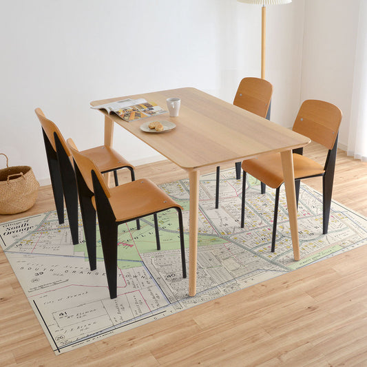 拭けるラグ 「Sheete me ! (シーテミー)」 150cm×220cm MAP 01