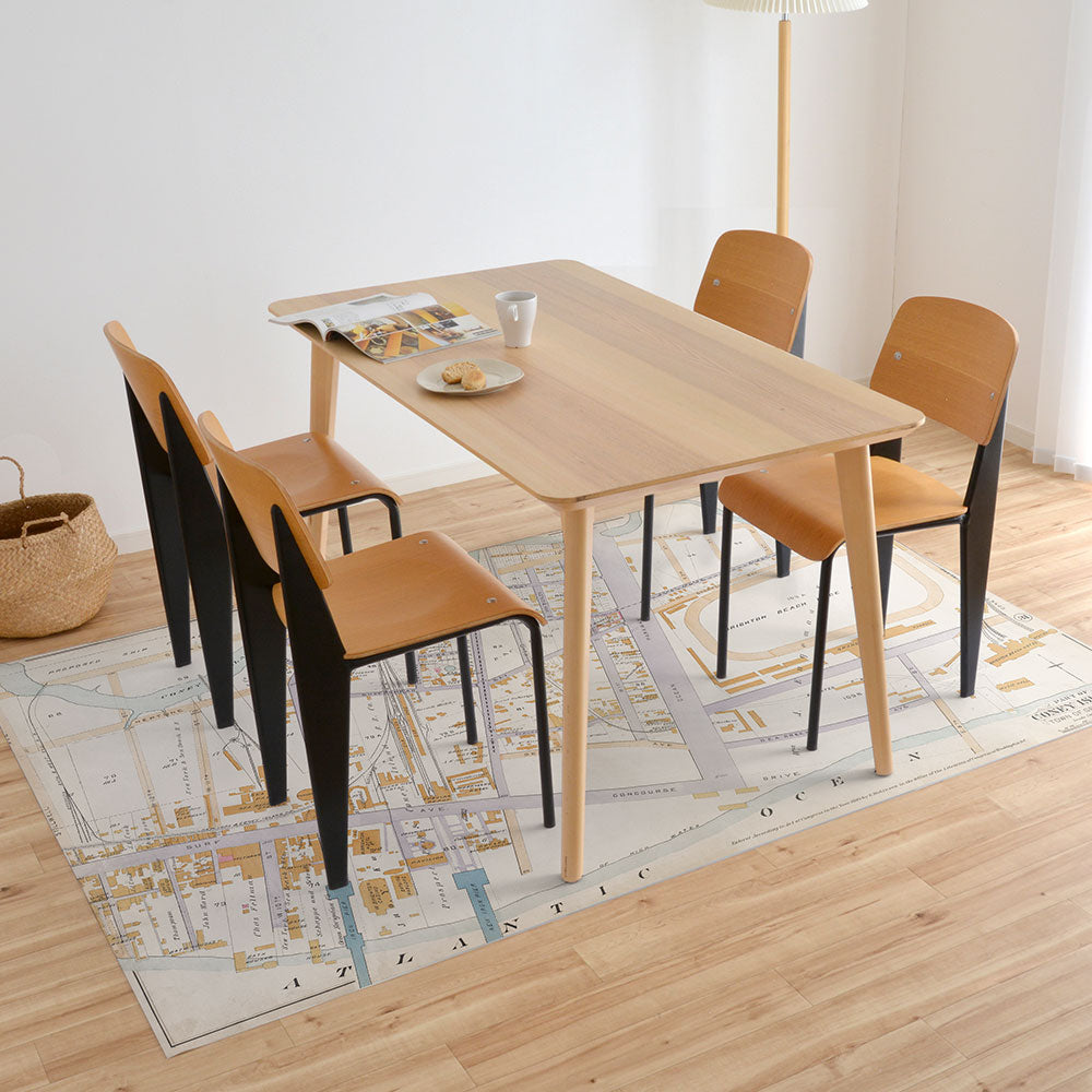 拭けるラグ 「Sheete me ! (シーテミー)」 150cm×220cm MAP 03