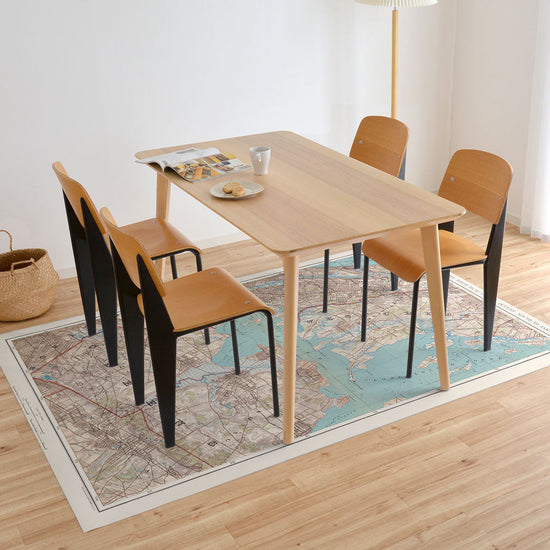 拭けるラグ 「Sheete me ! (シーテミー)」 150cm×220cm MAP 04