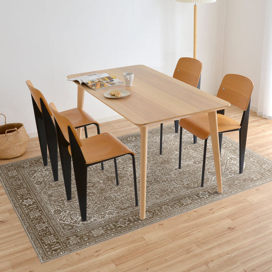 拭けるラグ 「Sheete me ! (シーテミー)」 150cm×220cm ペルシャじゅうたん ベージュ