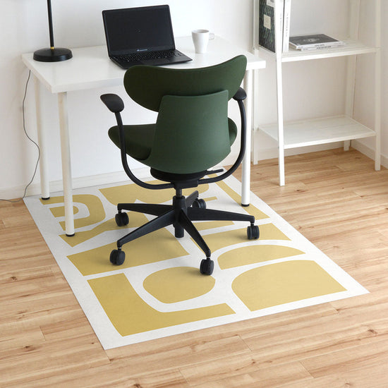 拭けるチェアマット 「Sheete me ! (シーテミー)」 110cm×150cm Akari