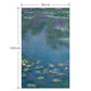 90cm×150cm モネ Water Lilies
