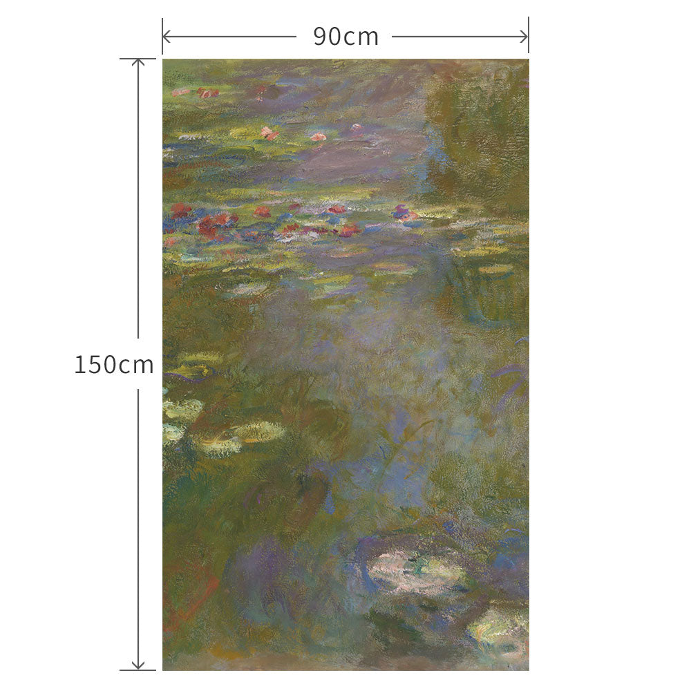 90cm×150cm モネ Water Lily Pond