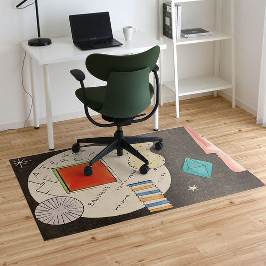 拭けるチェアマット 「Sheete me ! (シーテミー)」 110cm×150cm Laternenfest Bauhaus Weimar