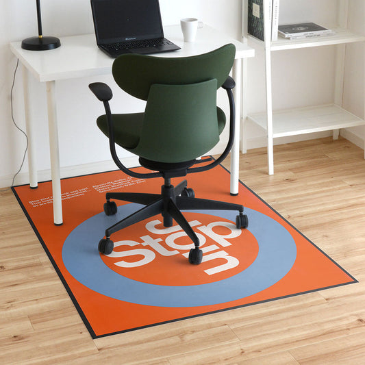 拭けるチェアマット 「Sheete me ! (シーテミー)」 110cm×150cm Stop - Join