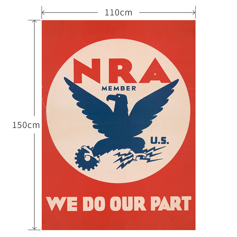 110cm×150cm NRA member, we do our part