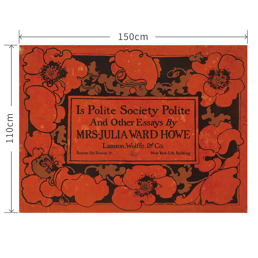 110cm×150cm Is polite society polite & other essays