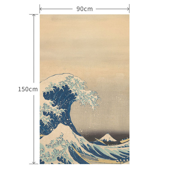 90cm×150cm 葛飾北斎 富嶽三十六景 神奈川沖浪裏