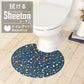 カスタムパターンマット Sheetan シータン トイレマットサークル 60cm×55cm