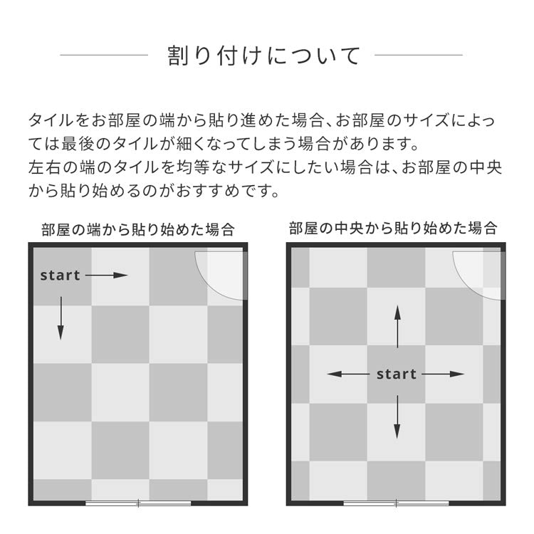 貼ってはがせる クッションフロアタイル シールタイプ WALL-RAIL SHUPOY シュポーイ（イエロー） Mサイズ （29.3cm×29.3cm） 6枚セット CWZ-WR02-M WALLTZ ウォルツ ハシジュンコ