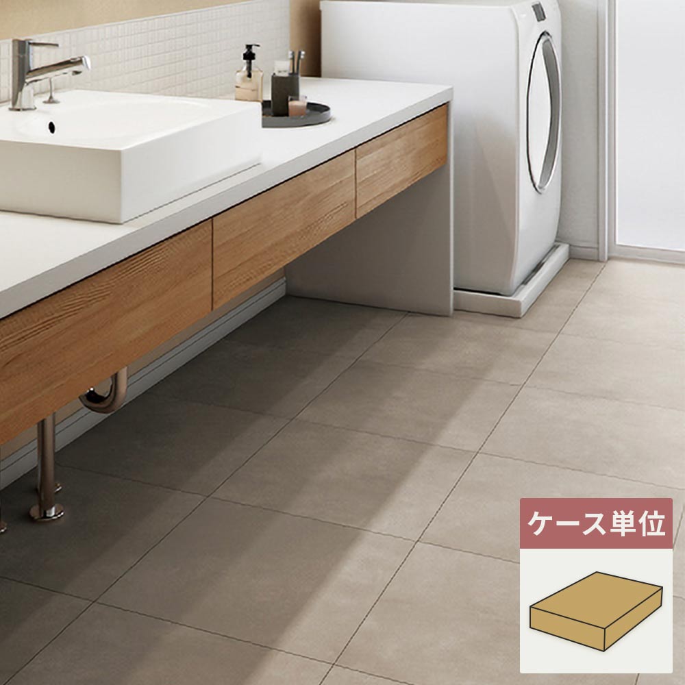 フロアタイル サンゲツ コンクリート ワイドモルタル 【1ケース(18枚入)単位で販売】 IS-2074-C