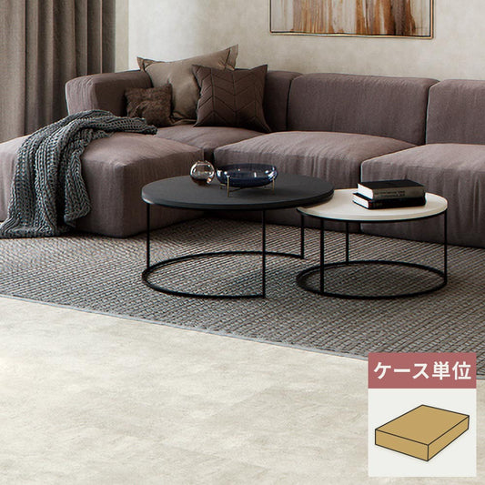 フロアタイル サンゲツ コンクリート ホースコンクリート 【1ケース(18枚入)単位で販売】 IS-2076