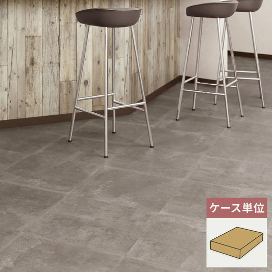 フロアタイル サンゲツ コンクリート モルタルブロック 【1ケース(18枚入)単位で販売】 IS-2082