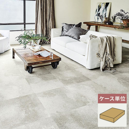 フロアタイル サンゲツ 石目調 アンティークタイル 【1ケース(18枚入)単位で販売】 IS-2089