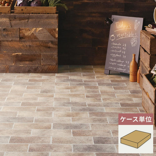 フロアタイル サンゲツ 石目調 エイジドストーン 【1ケース(16枚入)単位で販売】 IS-2107