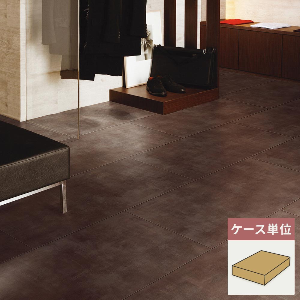 フロアタイル サンゲツ 石目調 ラスティメタル 【1ケース(8枚入)単位で販売】 IS-2141