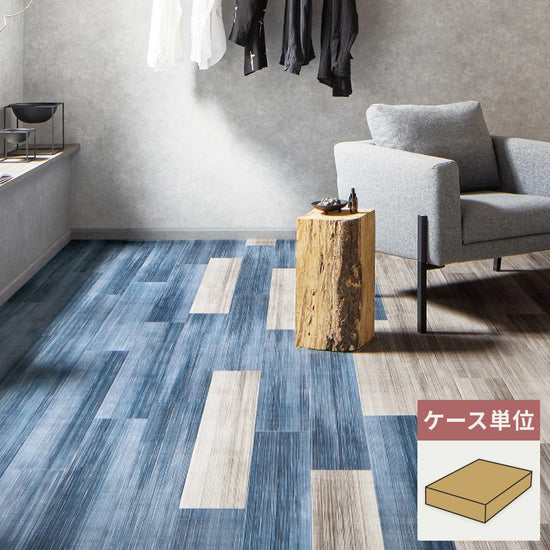 フロアタイル サンゲツ ファブリック調 カスリグラデ 【1ケース(24枚入)単位で販売】 IS-2164