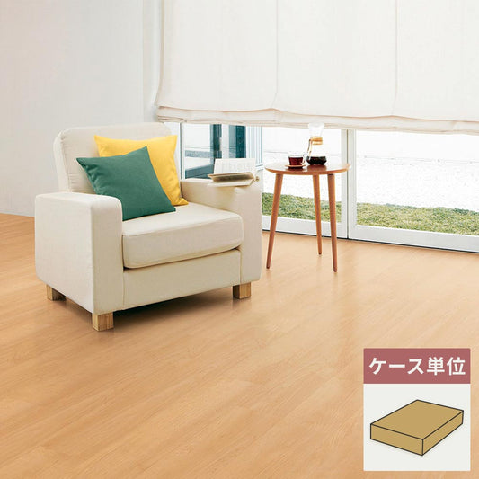 フロアタイル サンゲツ ウッド メイプル 【1ケース(32枚入)単位で販売】 JK-2005