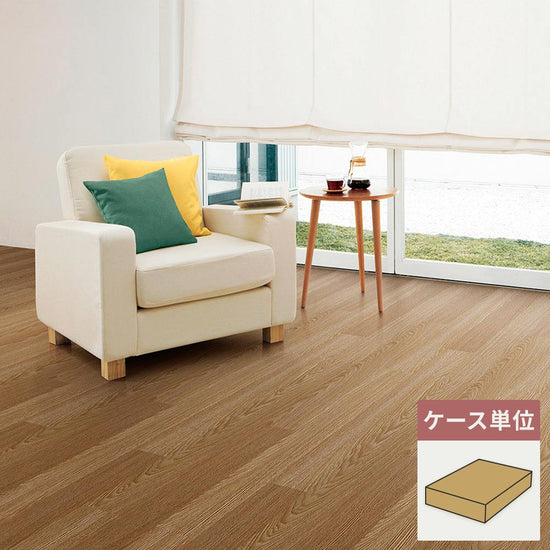 フロアタイル サンゲツ ウッド オーク 【1ケース(48枚入)単位で販売】 JK-2008