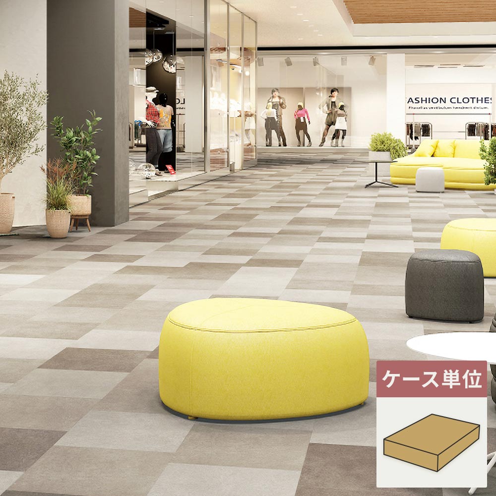 フロアタイル サンゲツ コンクリート アシュートWF 【1ケース(18枚入)単位で販売】 KT-2019