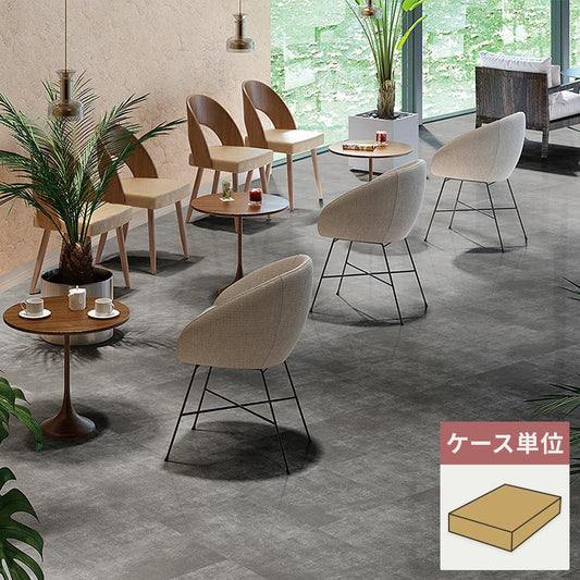 フロアタイル サンゲツ コンクリート レゴリスWF 【1ケース(18枚入)単位で販売】 KT-2024
