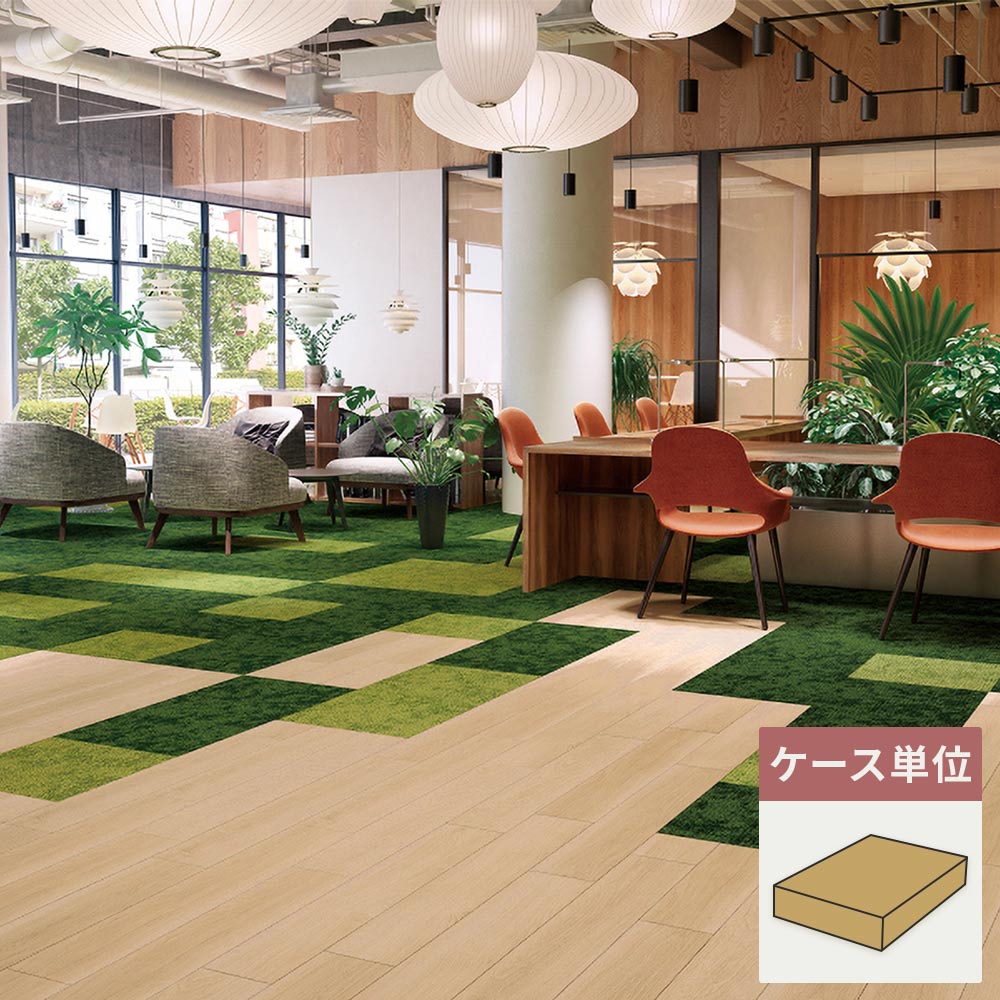 フロアタイル サンゲツ ウッド プリマオーク 【1ケース(12枚入)単位で販売】 OT-5308