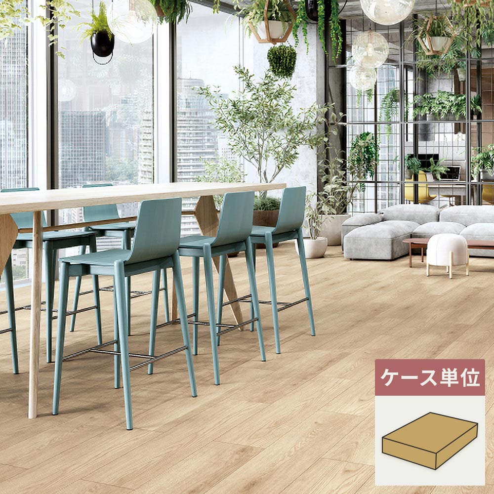 フロアタイル サンゲツ ウッド ワイドオーク 【1ケース(10枚入)単位で販売】 OT-5327