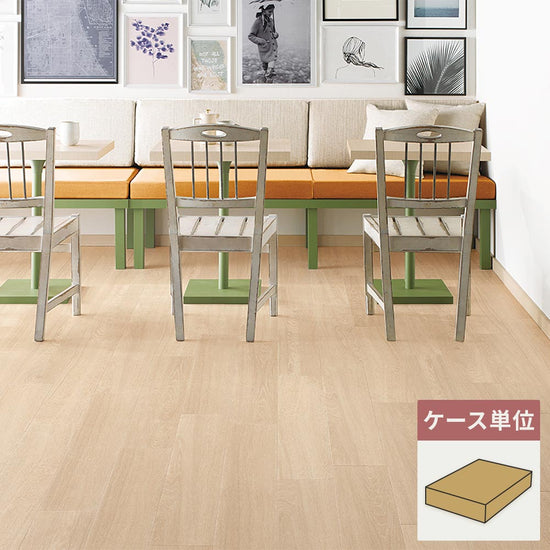 フロアタイル サンゲツ ウッド セシルオーク 【1ケース(24枚入)単位で販売】 WD-2012