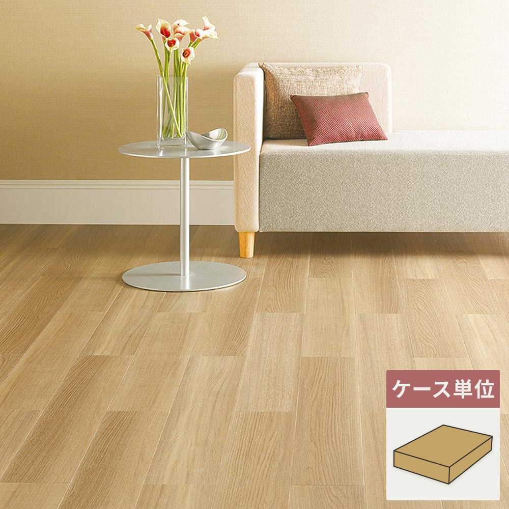 フロアタイル サンゲツ ウッド ヨーロピアンオーク 【1ケース(24枚入)単位で販売】 WD-2018