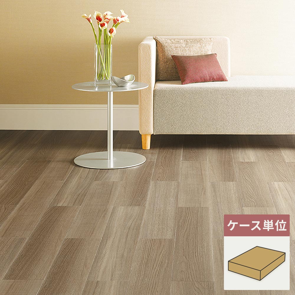 フロアタイル サンゲツ ウッド ヨーロピアンオーク 【1ケース(24枚入)単位で販売】 WD-2021