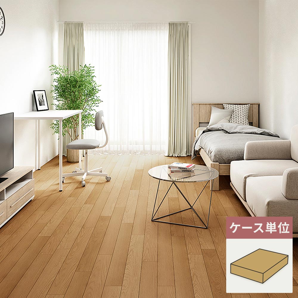 フロアタイル サンゲツ ウッド スピンオーク 【1ケース(36枚入)単位で販売】 WD-2033-N