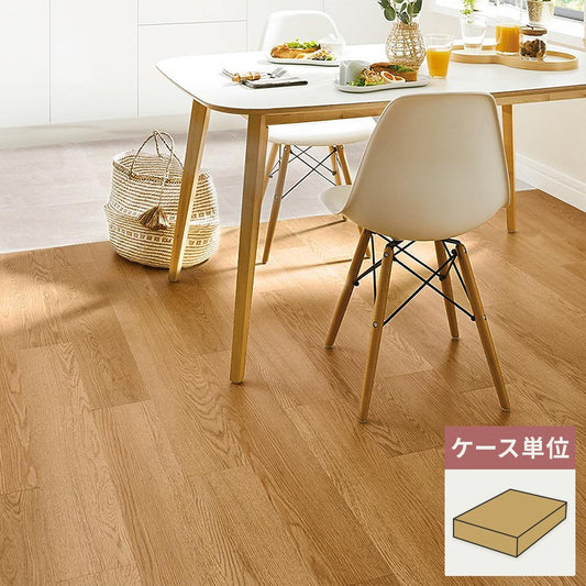 フロアタイル サンゲツ ウッド スピンオーク 【1ケース(24枚入)単位で販売】 WD-2033-W