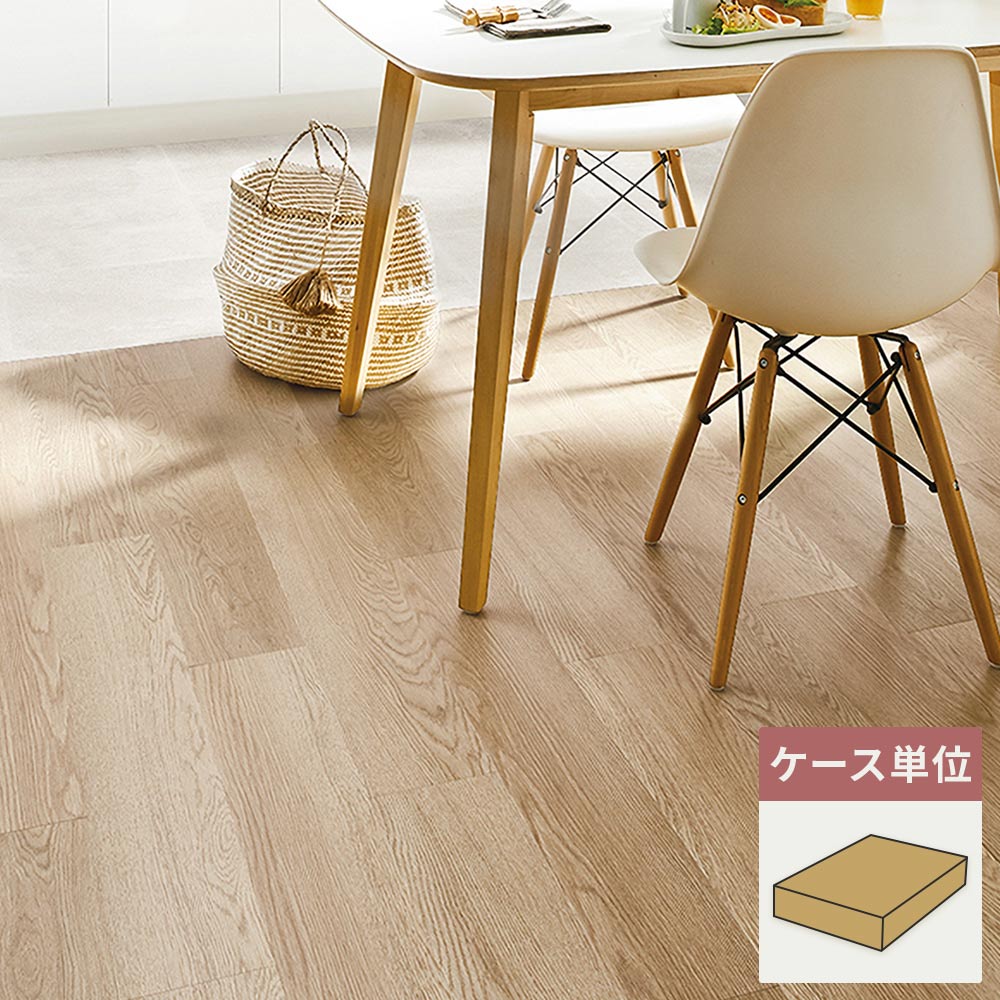 フロアタイル サンゲツ ウッド スピンオーク 【1ケース(24枚入)単位で販売】 WD-2038-W